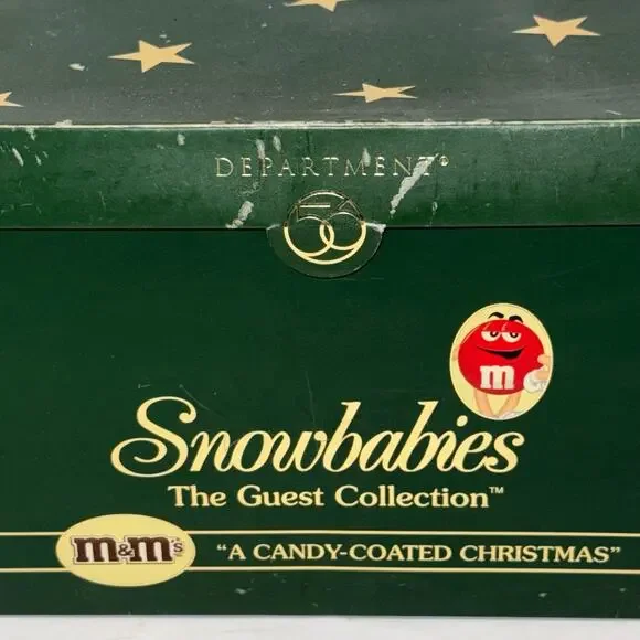 Department 56 Snowbabies M&M's "A Candy-Coated Christmas" - The Guest Collection - Picture 3 of 11